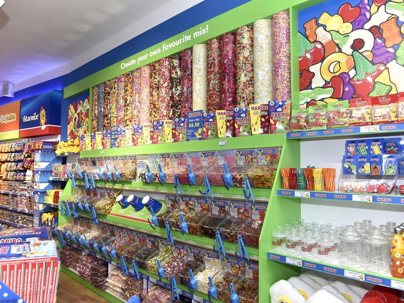 The Gunwharf website states: "Come and immerse yourself in the happy world of HARIBO at our Gunwharf Quays store, and enjoy the huge selection of treats that delight kids and adults alike! You’ll find heaps of sweets that are perfect for sharing, parties and gifting – something for every occasion." Picture: Sarah Standing