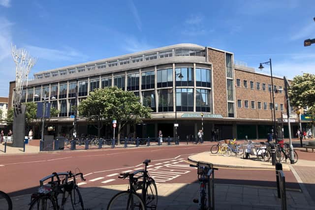 CGI of how the Knight & Lee in Palmerston Road in Southsea could look after That Group develops it into a cinema, hotel, gym, shops and cafe.
