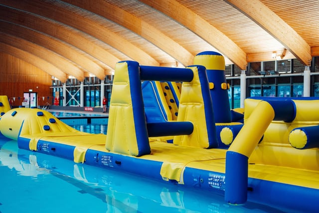 Mountbatten Leisure Centre has opened its inflatable aqua course - AquaDash! and it is a perfect family activity over the summer holidays. The course runs every Sunday and to book you will need to visit the centre's mobile app.