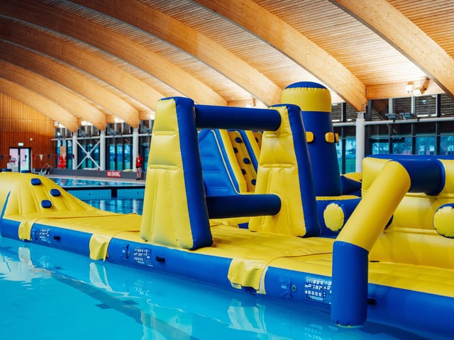 Mountbatten Leisure Centre has opened its inflatable aqua course - AquaDash! and it is a perfect family activity over the summer holidays. The course runs every Sunday and to book you will need to visit the centre's mobile app.