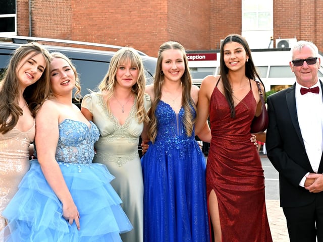 All the glitz and glamour as students dress to impress at Portsmouth High School prom