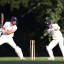 Alistair Cook of Essex on his way to a century against Hampshire at Arundel. Photo by Charlie Crowhurst.