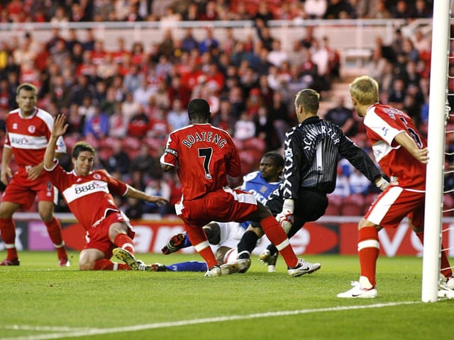 Boro have no answer to have Pompey's attacking might as four unanswered goals are fired home in front of the Sky cameras on a Monday night.