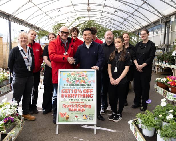Alan Mak MP with manager Mathew Muscat and Team Members