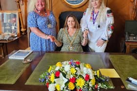 Meeting Gosport Mayor, Cllr Kirsten Bradley