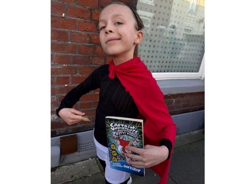 This costume is absolutely brilliant - Captain Underpants.