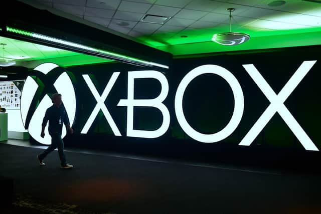 Xbox sign. Picture: FREDERIC J. BROWN/AFP via Getty Images