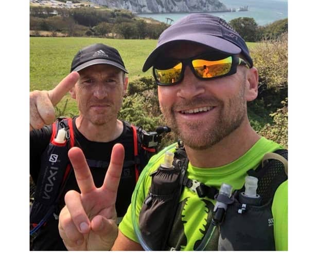 Matt Taylor and Niall Baker are taking on a 100-mile run along the South Downs Way to raise funds for Macmillan Cancer Care