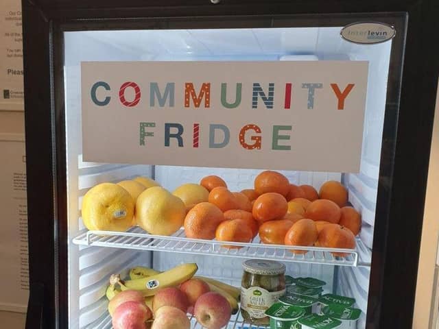 The scheme reduces waste and redistributes food to those who need it.
