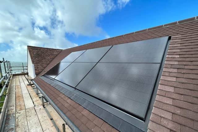 Roof Integrated Solar Panels