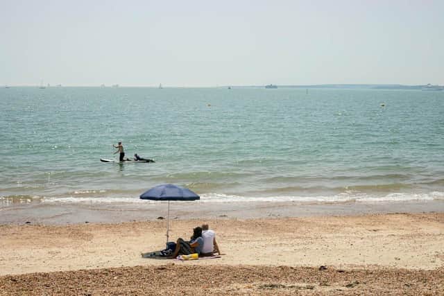Southsea beach. Picture: Habibur Rahman
