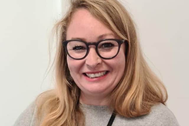 Hayley Wheeler who is organising the Reverse Advent Calendar Appeal 2021 