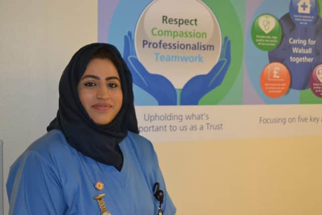 Areema Nasreen died in hospital. Picture: Walsall Healthcare NHS Trust/PA Wire