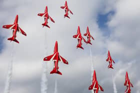 Red Arrows. Credit: MoD/Crown Copyright 2024.