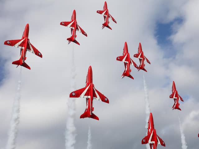 Red Arrows. Credit: MoD/Crown Copyright 2024.