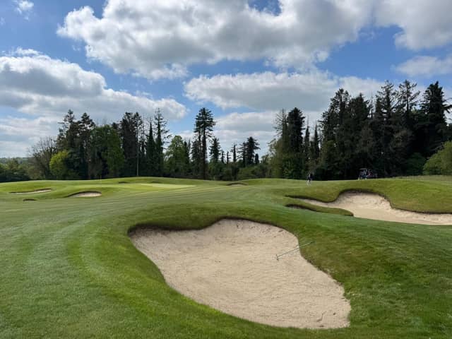The par five 15th hole at Killeen Castle