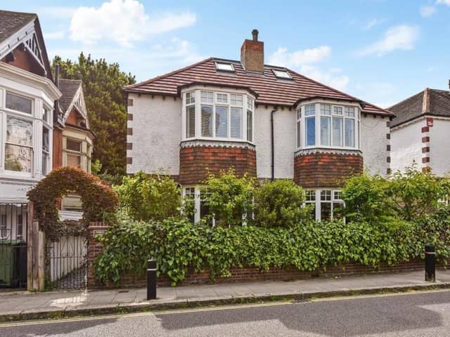 This five bedroom house in Lennox Road South, Southsea, is on the market for £950,000. It is listed on Rightmove by Bernards.