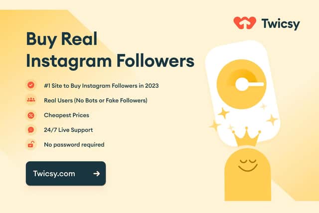Unlike other sites, Twicsy does not sell bot followers