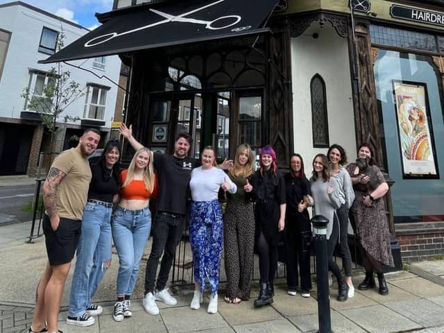 The team at Tony Wood Hair in Southsea have been announced as finalists in the Salon Business Awards.