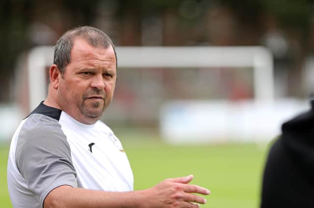 Horndean boss Michael Birmingham. Picture: Chris Moorhouse (jpns 100721-43)