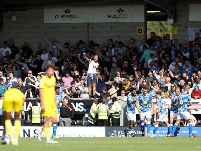Away attendance: 1,173; Overall attendance: 3,444.