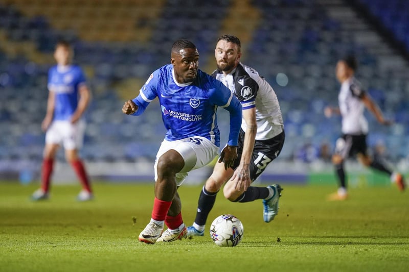 Built a cult status among the Fratton faithful with his battering-ram performances off the bench. Was recruited as attacking support for Colby Bishop, but now appears to have  carved out a position as a super sub in a deeper-lying role.
