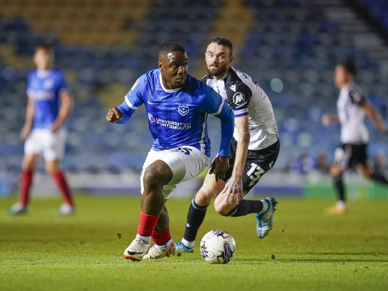 Built a cult status among the Fratton faithful with his battering-ram performances off the bench. Was recruited as attacking support for Colby Bishop, but now appears to have  carved out a position as a super sub in a deeper-lying role.