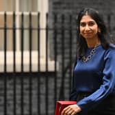 Home secretary Suella Braverman leaves 10 Downing Street following a cabinet meeting. Picture: Leon Neal/Getty Images