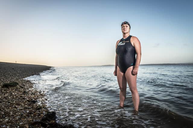 Local endurance swimmer, Anna Wardley, was guest of honour at the GFM virtual awards ceremony.