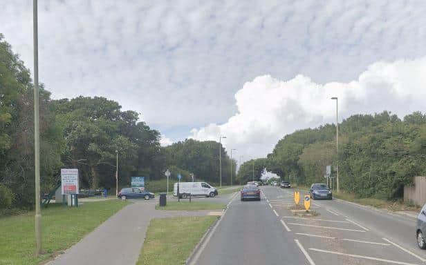 The junction of Broom Way and Spitfire Way, Lee-on-the-Solent. Picture: Google