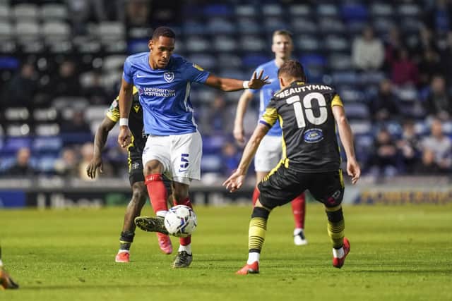 Pompey's Haji Mnoga endured a miserable loan spell at Bromley - and needs a more effective destination in January. Picture: Jason Brown/ProSportsImages