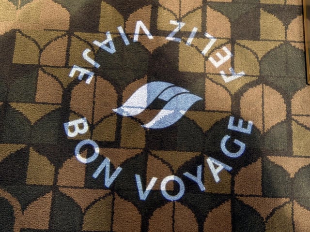 Voyages are planned for Santander, northern Spain, and Cherbourg, France.