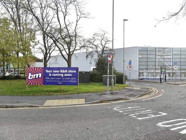 Southampton Road Retail Park in Titchfield, where the former Argos store is being turned in to a B&M.

Picture: Sarah Standing (141123-1209)
