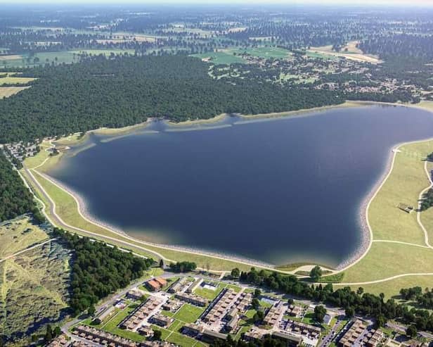 What Havant Thicket Reservoir could look like
