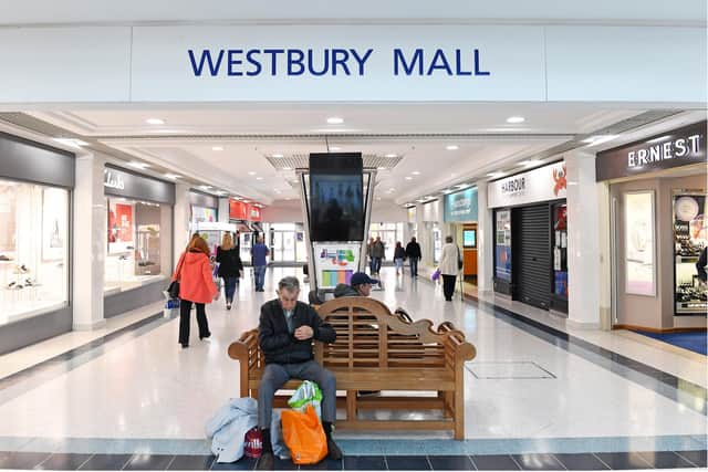 Fareham Shopping Centre - Westbury Mall. Picture: Malcolm Wells (190508-8531)