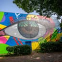 Hundreds of street artists are set to visit Portsmouth. Pictured is a mural by My Dog Sighs.