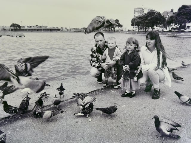 Canoe Lake in Southsea on June 5, 1995.
Picture: 3329-2