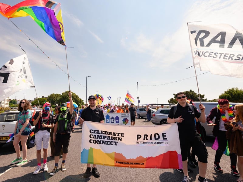 Pictured is: A group from Gloucestershire.

Picture: Keith Woodland