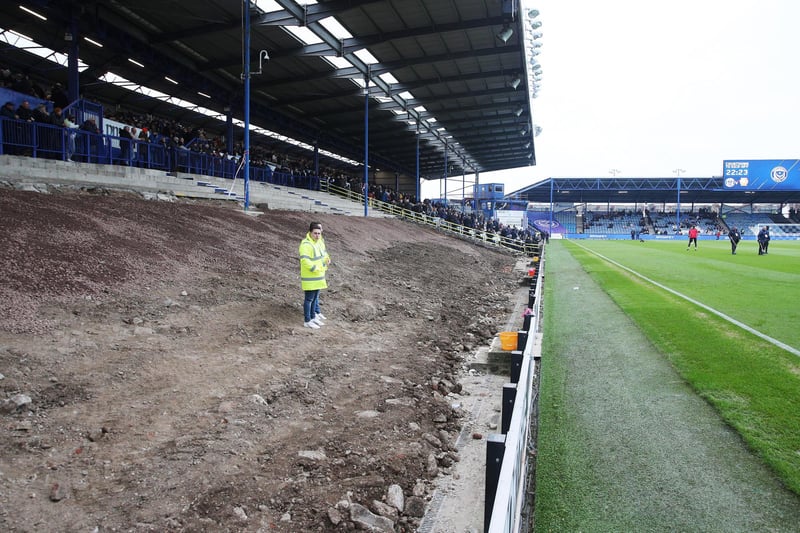 Work on the North lower originally began in early 2022, with working taking place on the western side of the stand in the second half of the 2021-22 campaign.