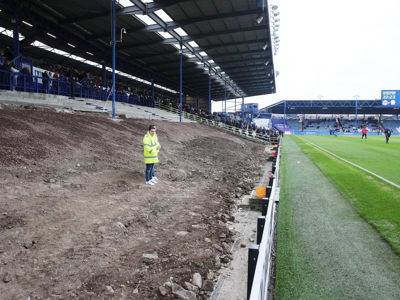 Work on the North lower originally began in early 2022, with working taking place on the western side of the stand in the second half of the 2021-22 campaign.