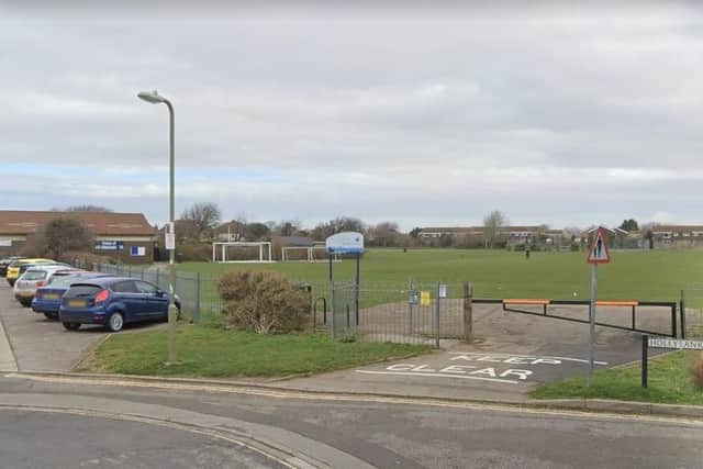 A spokesman from Hampshire Constabulary confirmed two officers suffered bruising and scratch marks, at Lee-on-the-Solent recreation ground. Picture: Google Street View.