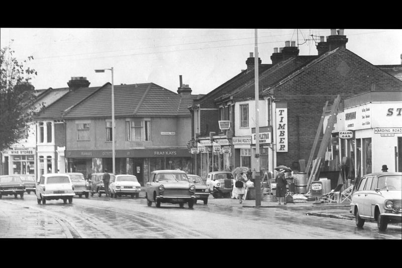 Brockhurst Road, Gosport in November 1972. The News PP4475