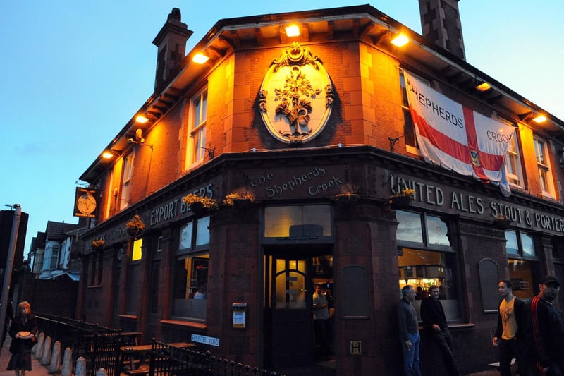 With the Pompey pub a thing of the past, the Shepherds Crook is probably the boozer most closely connected with Blues fans.