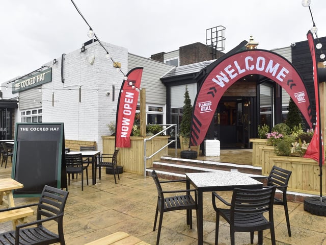The Cocked Hat in Privett Road, Gosport, has reopened after a refurbishment.Picture: Sarah Standing (220424-941)