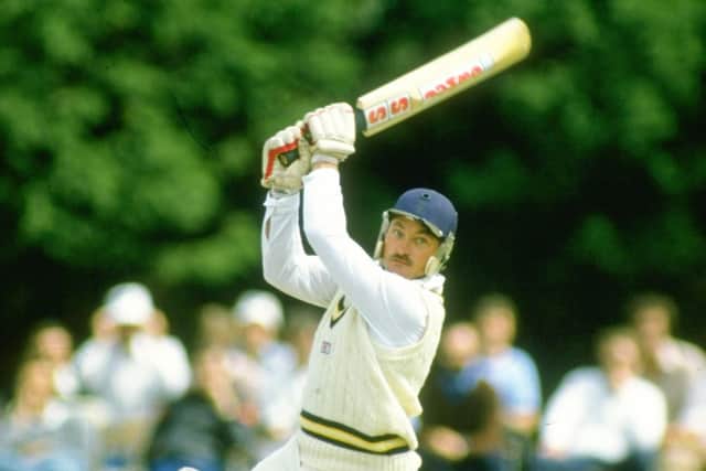 David Turner scored a century when Hampshire beat Yorkshire at Bournemouth in 1971. Picture; Adrian  Murrell/Allsport