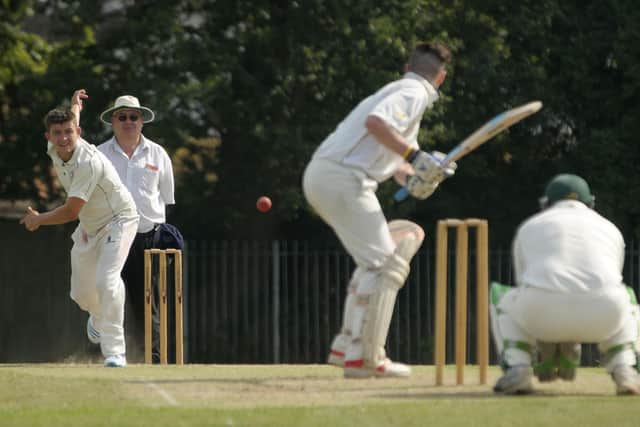 Hayling Island CC  in Hampshire League action against Highfield at Hayling Park. The club will look to stage a 10-overs tournament when recreational cricket gets the green light to restart. Picture: Mick Young
