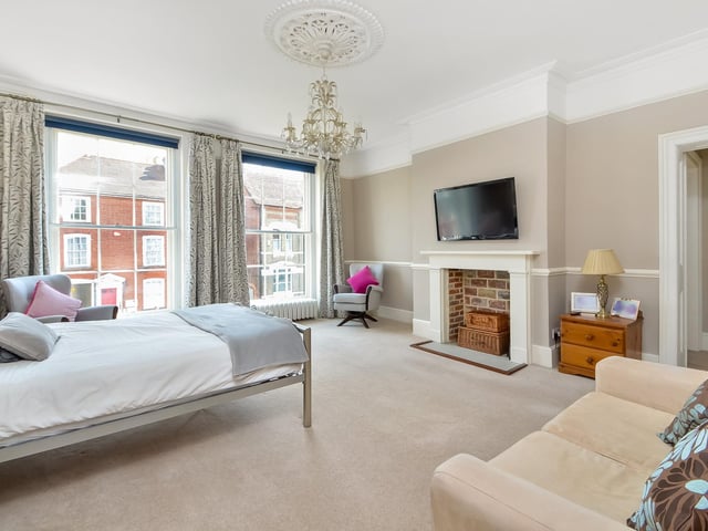 One of the bedrooms