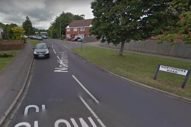 Officers had previously appealed for information following a fight between two men in Northmore Road, Locksheath, pictured. Photo: Google