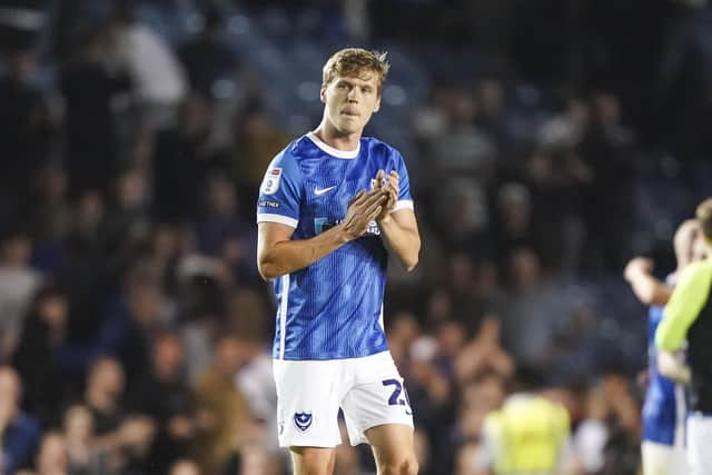 Sean Raggett's two League One outings this season have come from the bench