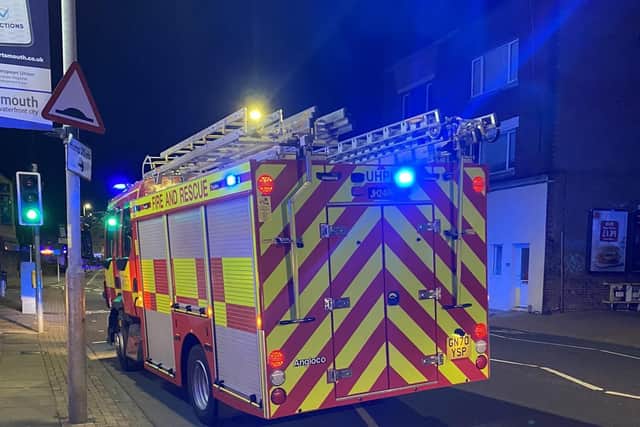 A fire crew from Southsea attended. Picture: Southsea Fire Station